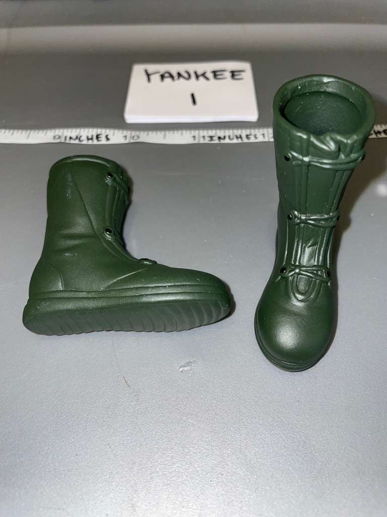 1/6 Scale Modern Era Rain Boots Chemical Weapons Boots