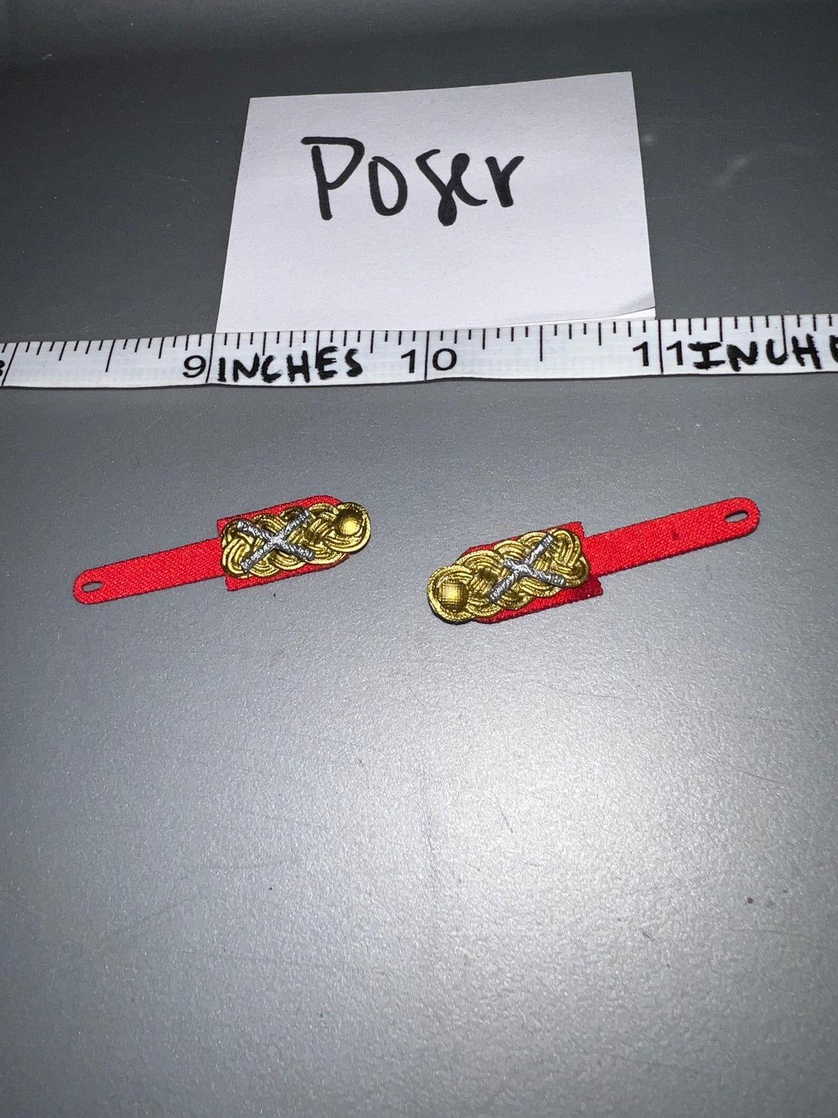 1/6 Scale WWII German Field Marshall Shoulder Boards - DID