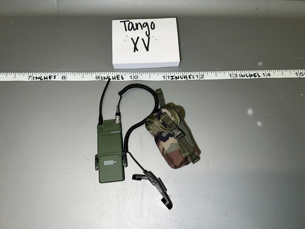 1:6 Scale Modern Era Radio and Pouch - DAM 75th Ranger