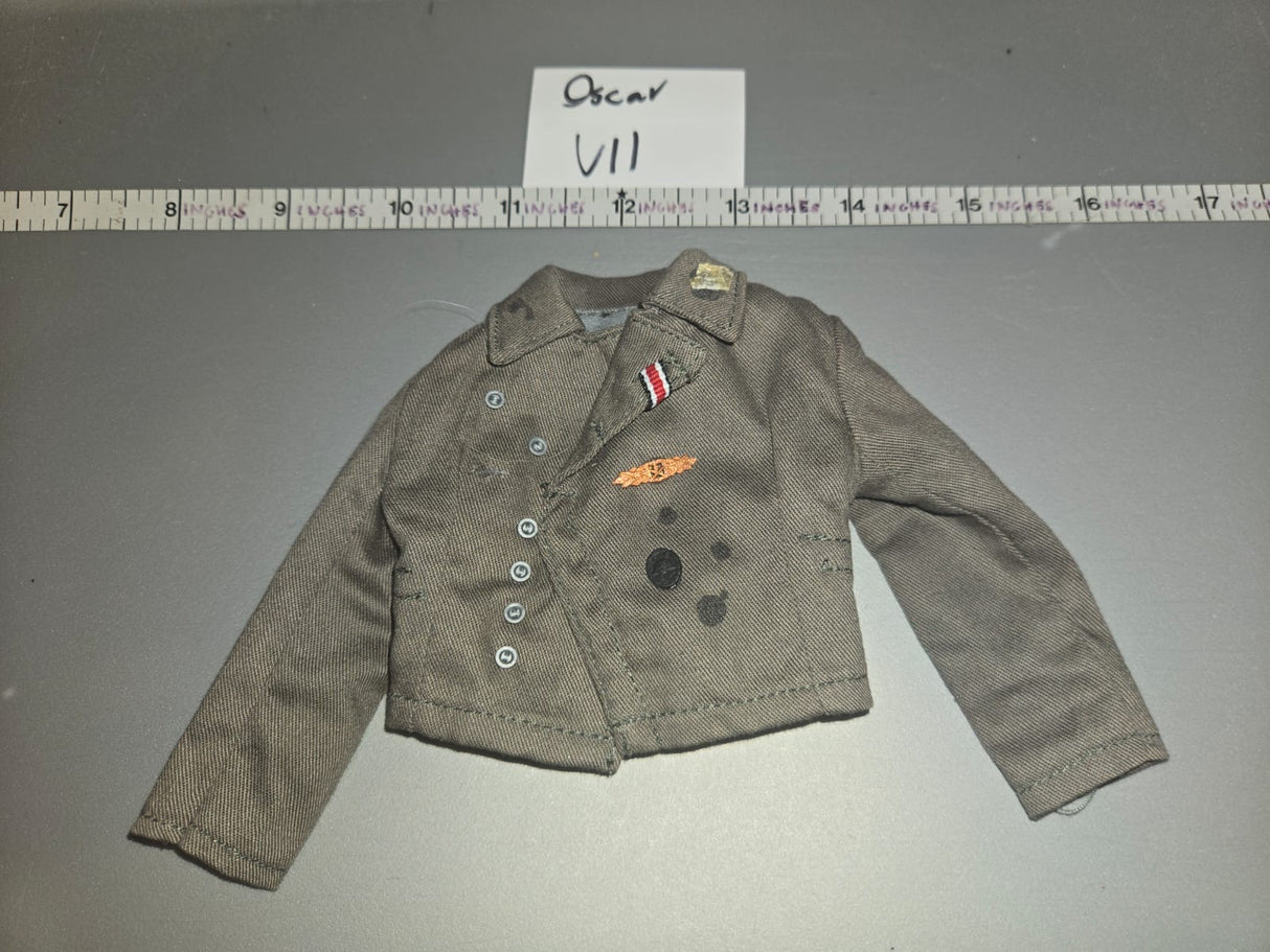 1/6 Scale WWII German Grey Tanker Tunic