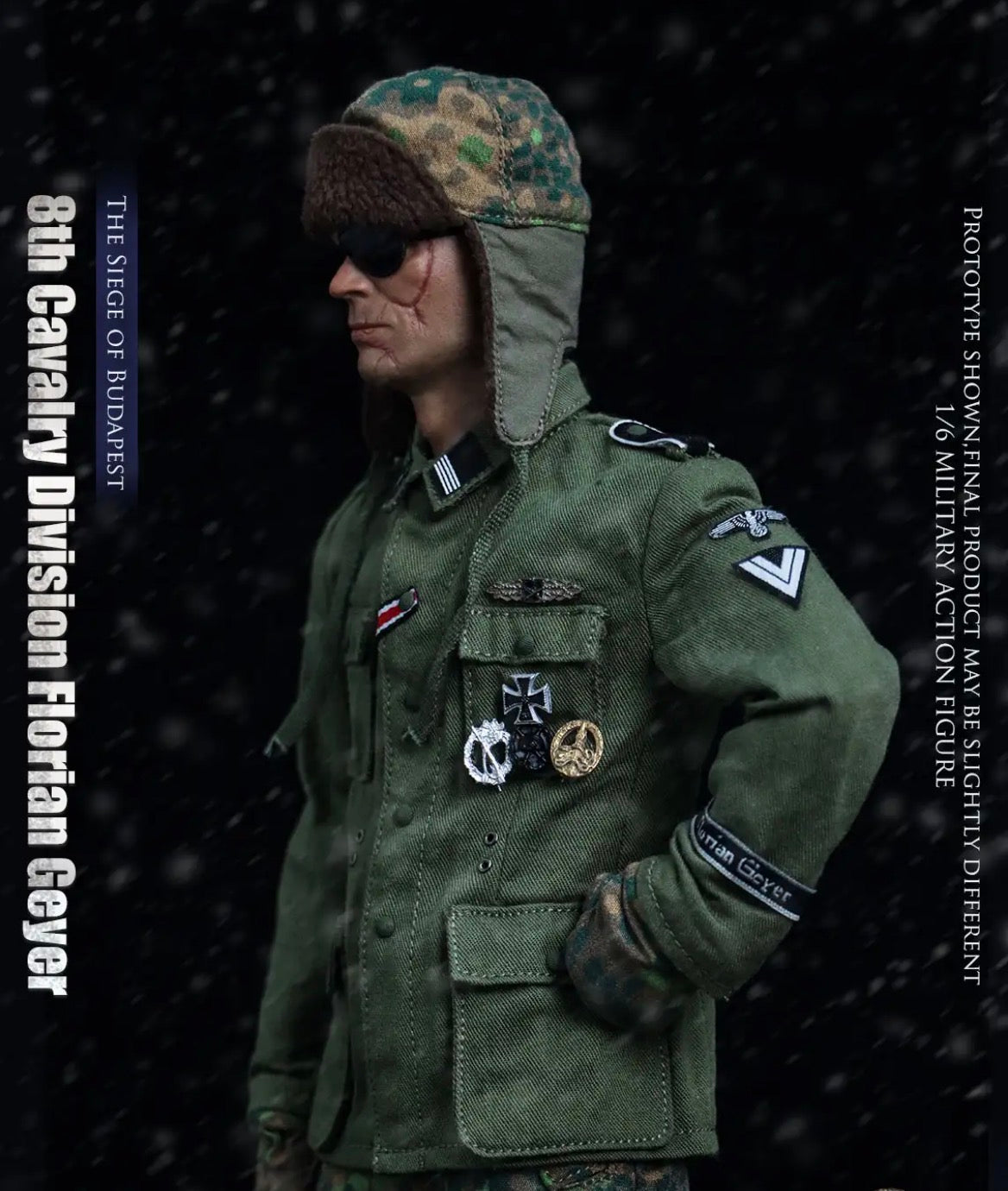 *Preorder* 1/6 UJINDOU 8th Cavalry Division Florian Geyer,The Siege of Budapest UD9069
