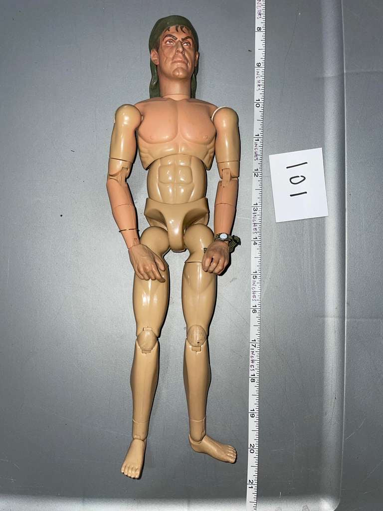 1/6 Scale Nude Sideshow Vietnam Barnes Platoon Figure