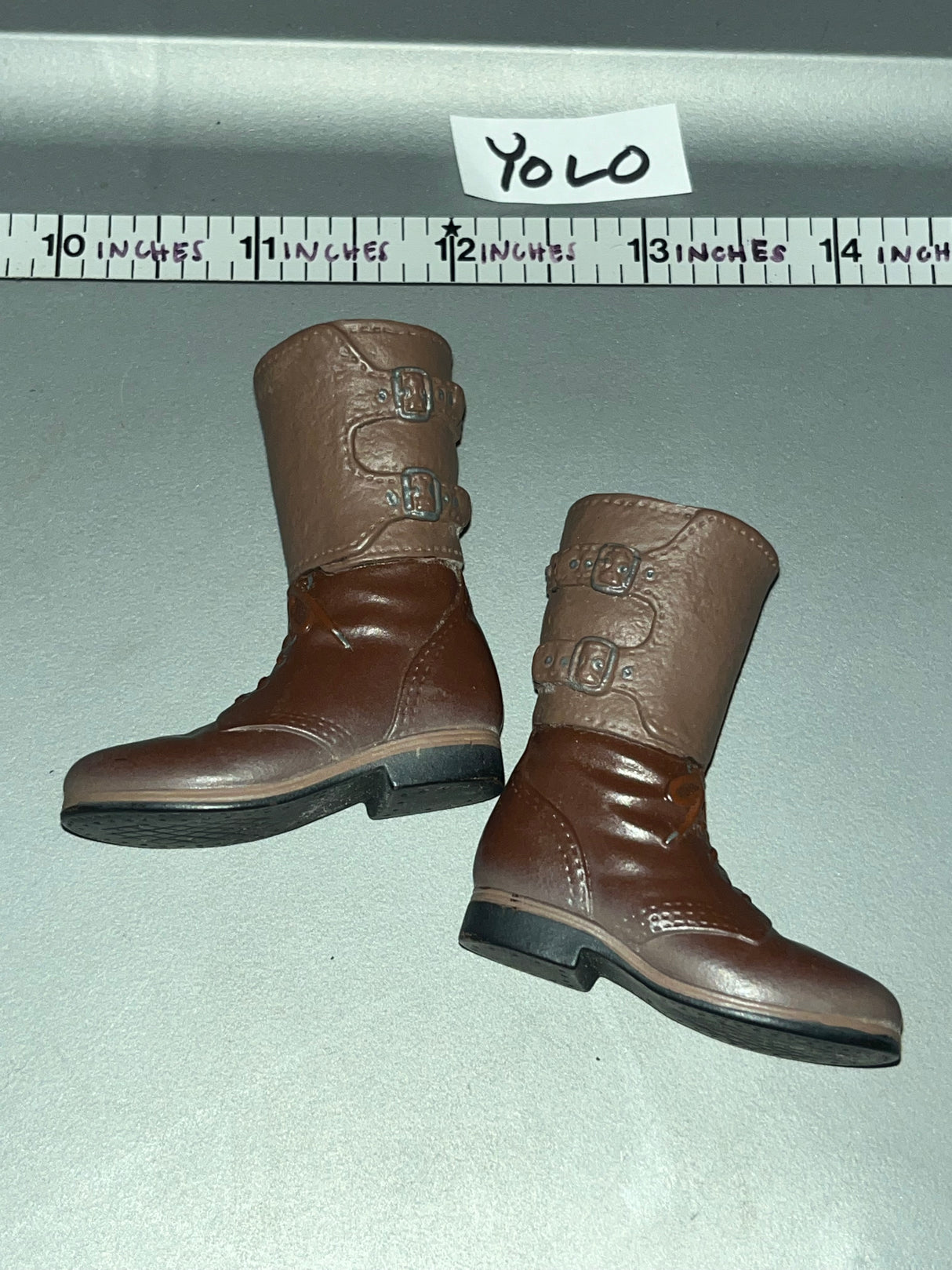 1/6 Scale WWII US Buckle Top Boots