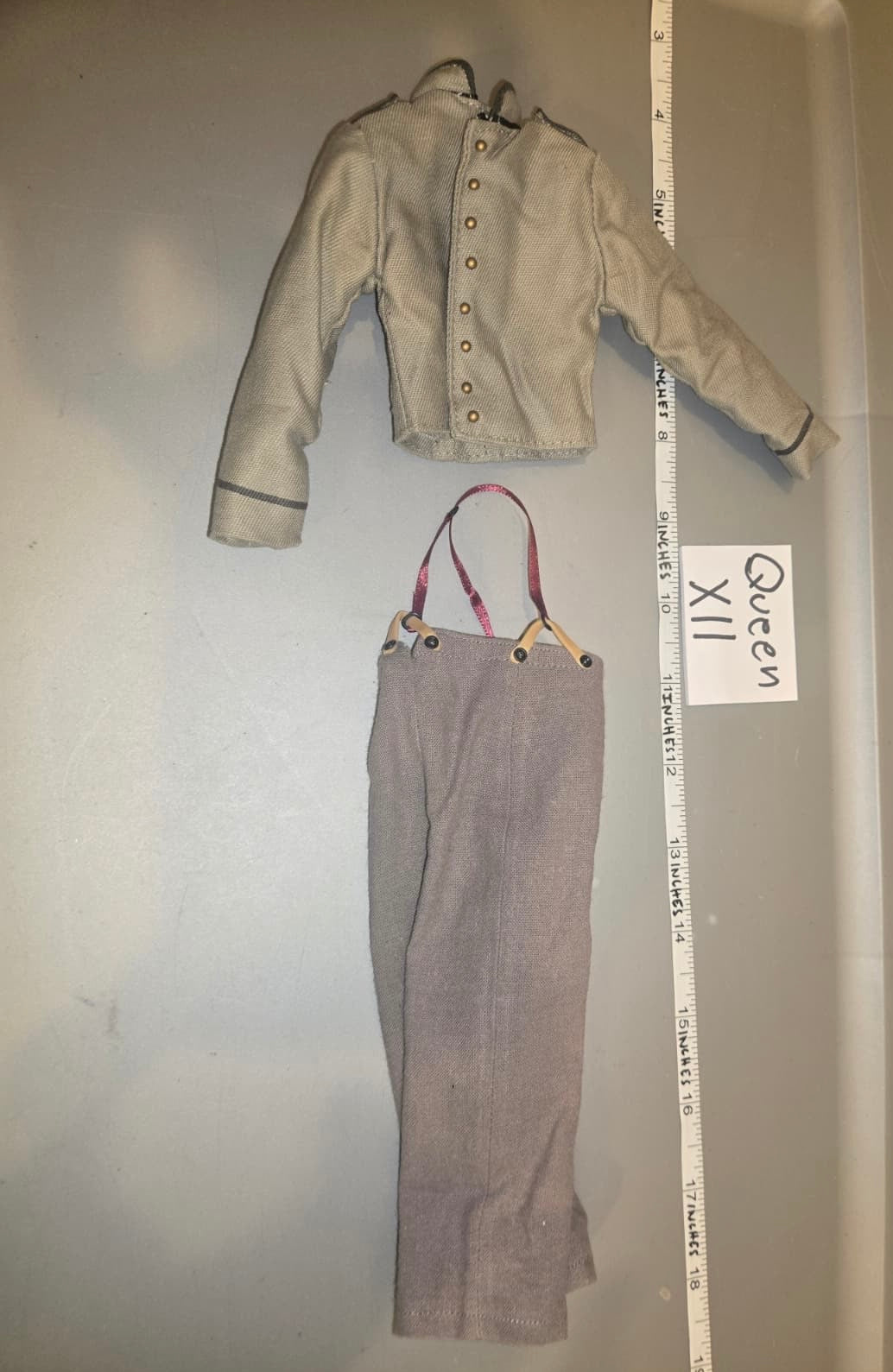 1/6 Scale Civil War Confederate Uniform - Sideshow