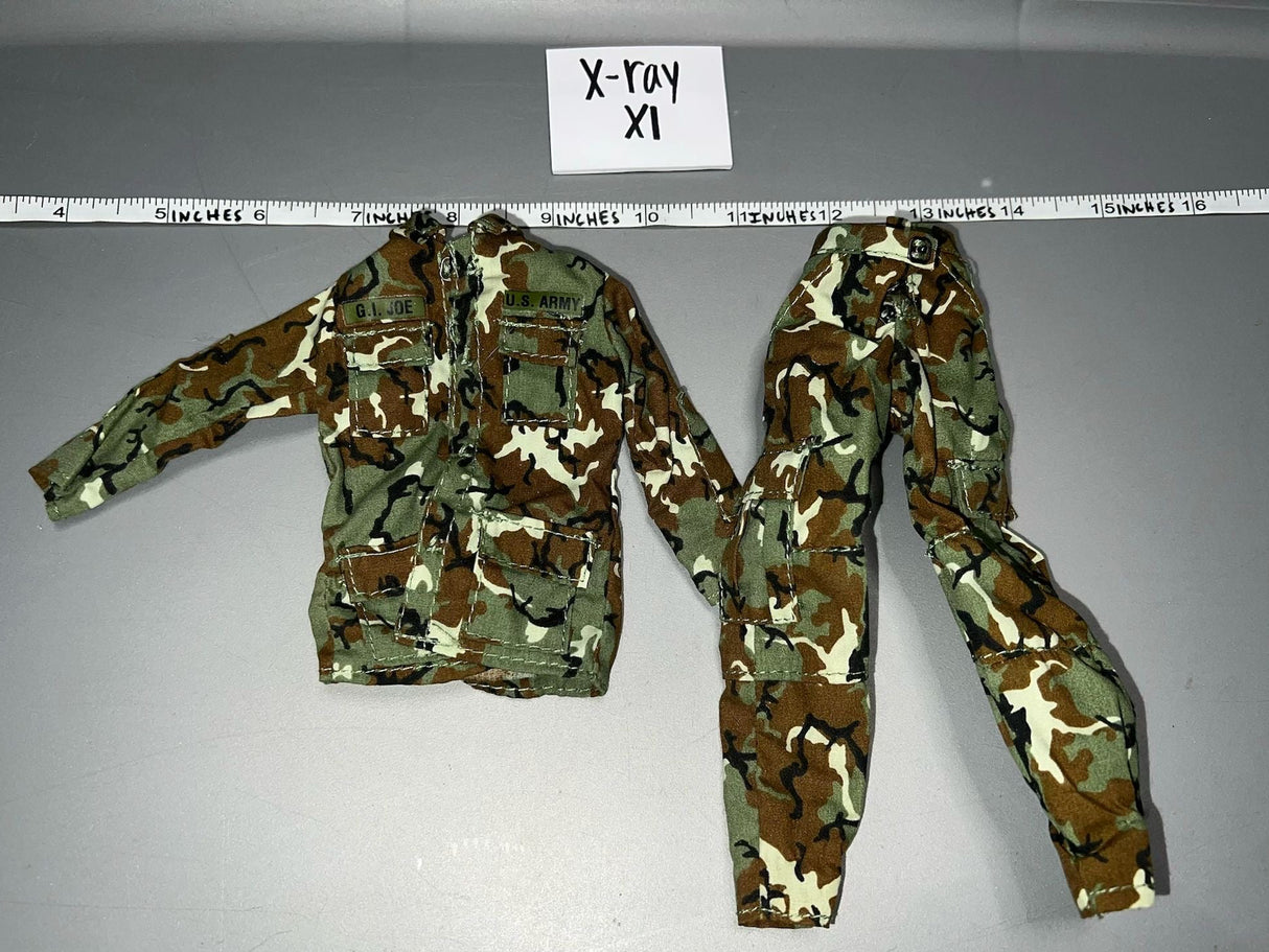 1/6 Scale Modern Era Woodland BDU Uniform - Female