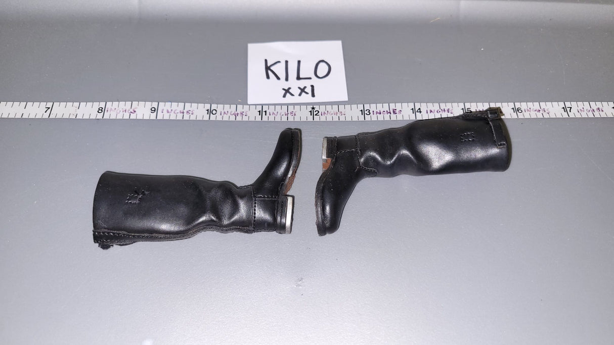 1/6 Scale WWII German Leather Jack Boots - ITPT