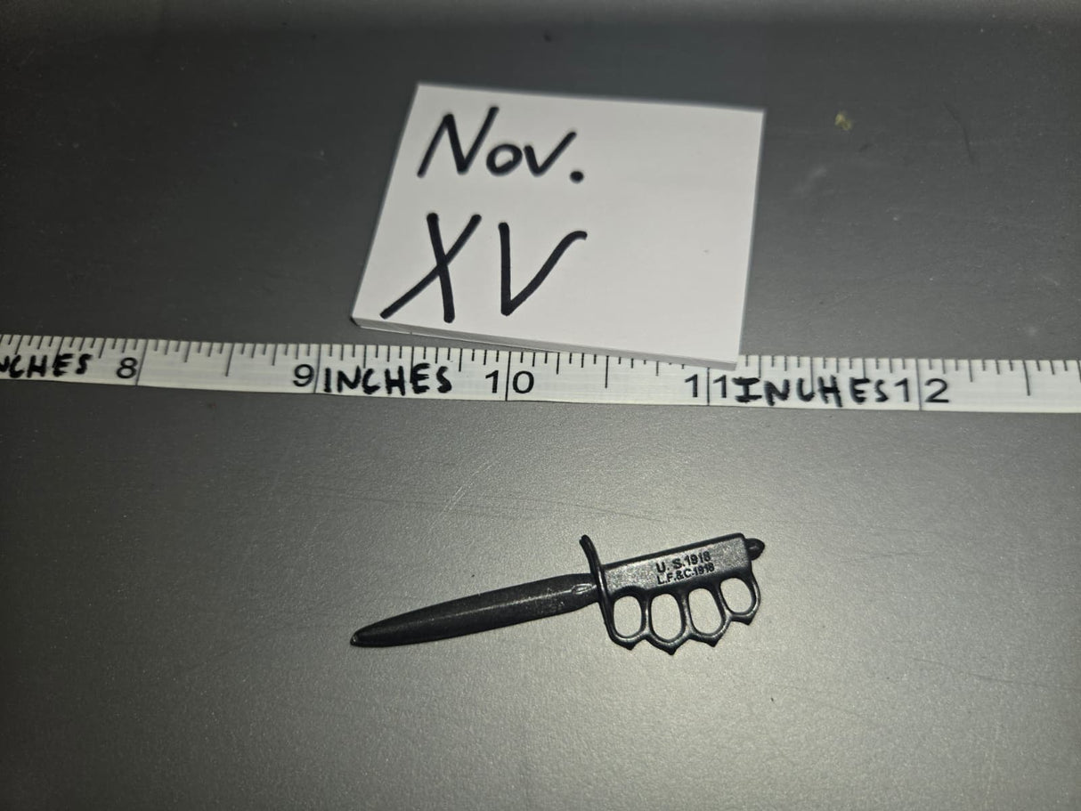 1:6 World War One WWII US Trench Fighting Knife