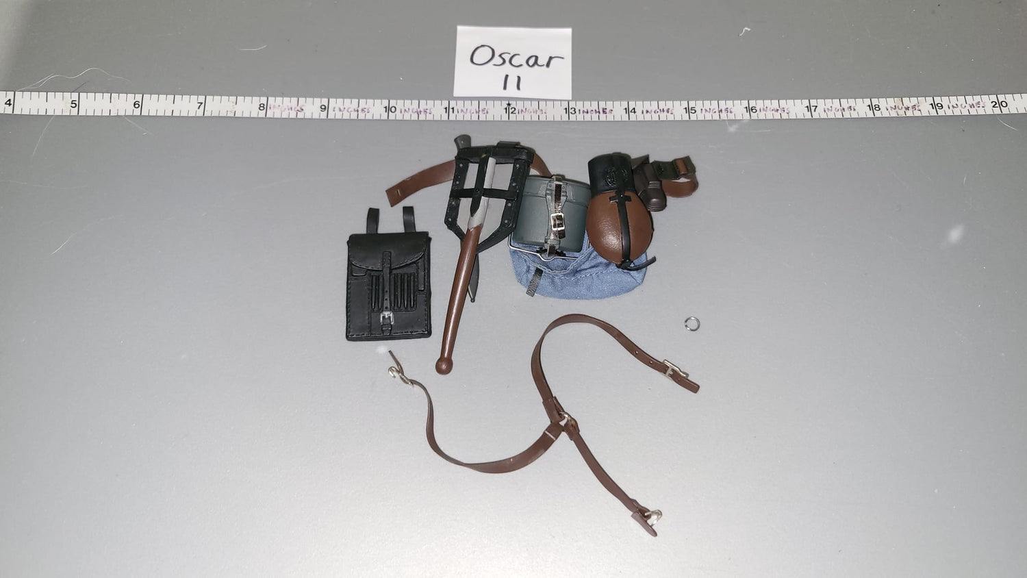 1/6 Scale WWII German Luftwaffe Fallschirmjager Field Gear Lot