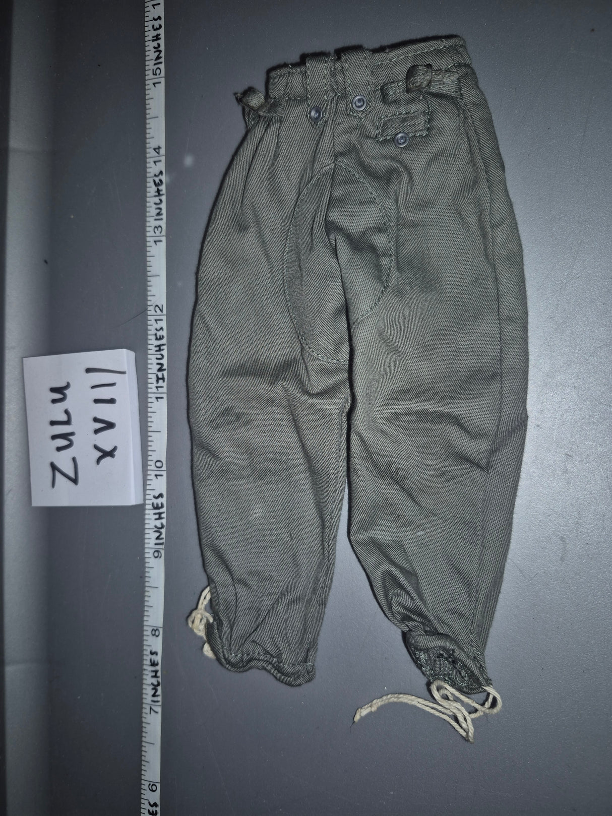 1/6 Scale WWII German Field Grey Trousers - Zulu XVII - Dragon