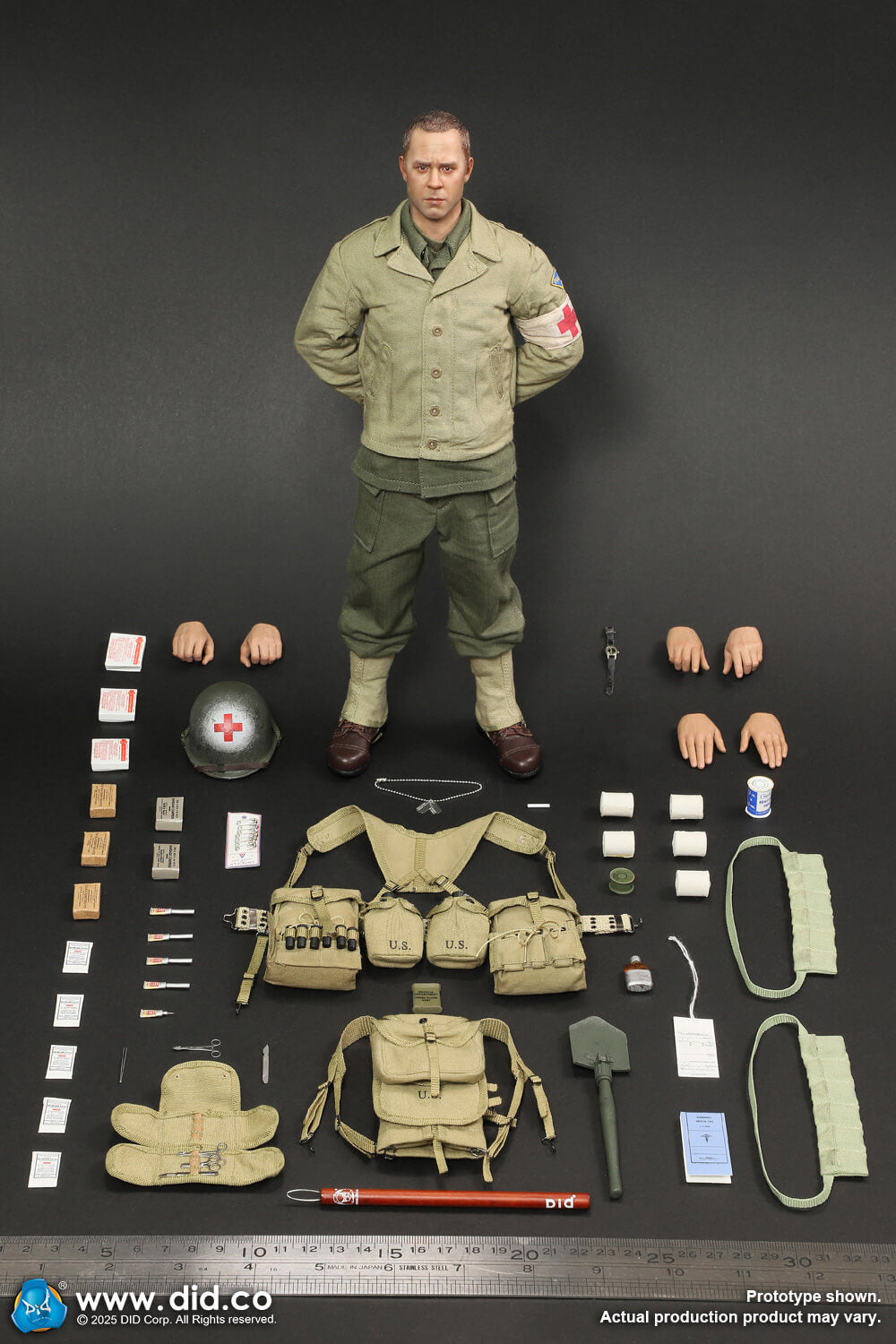 1/6 WWII US 2nd Ranger Battalion Medic Wade - NIB DID A80189