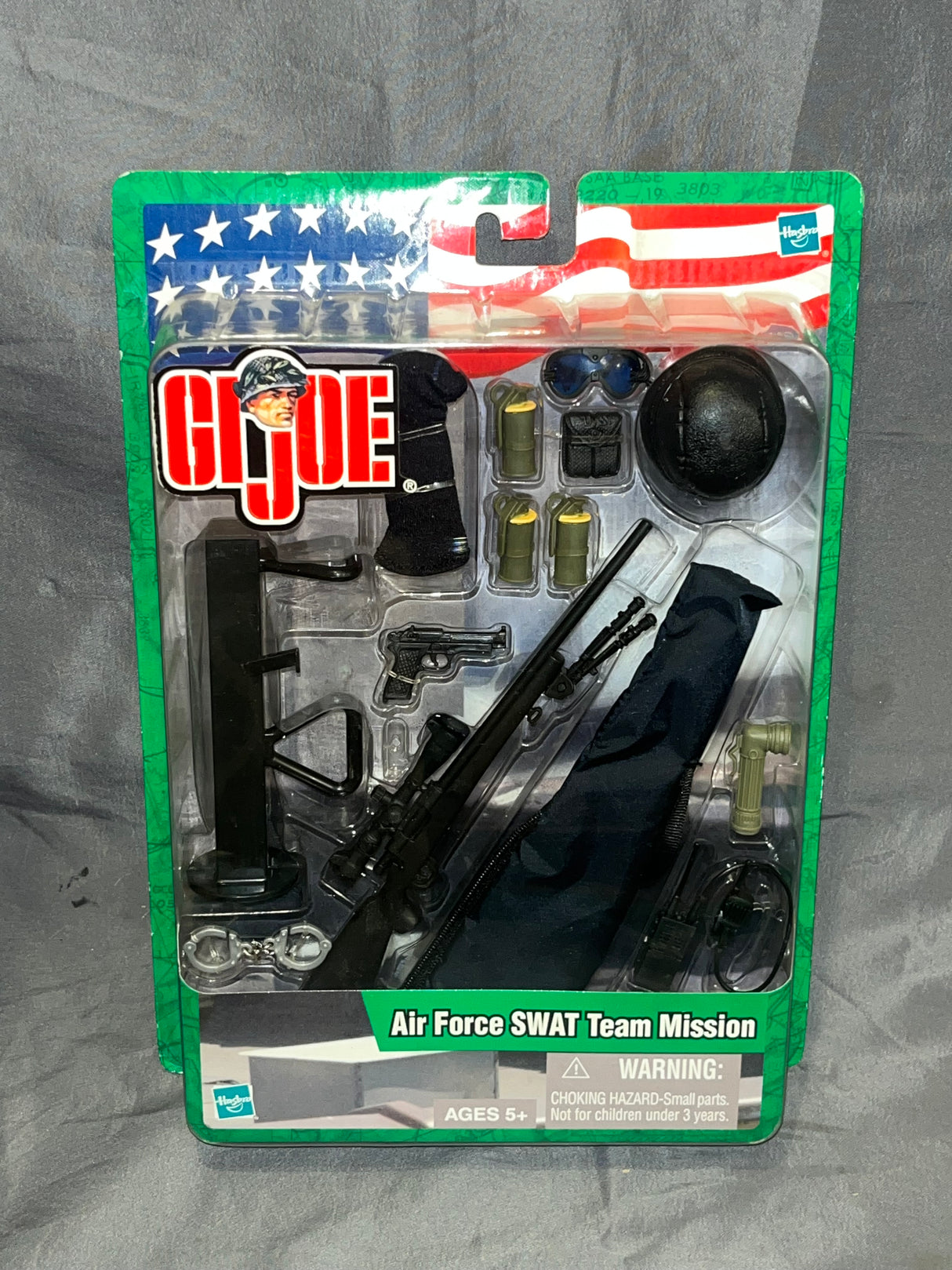 1/6 Scale GI Joe Modern Air Force SWAT Team Mission Weapons Set - NIB