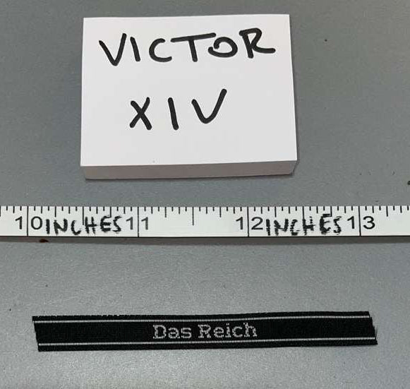 1/6 Scale WWII German Cufftitle Insignia