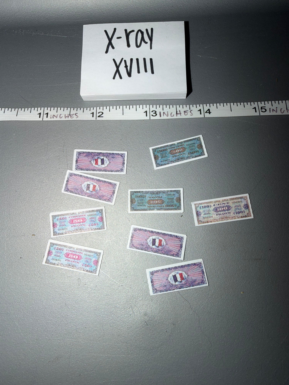 1:6 Scale WWII US Invasion Money
