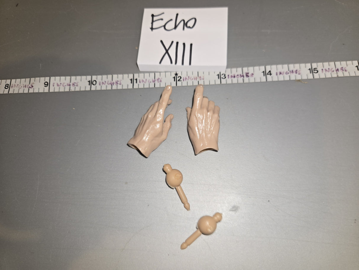 1/6 Scale Nude Twisting Toys WWII Italian Figure Hands