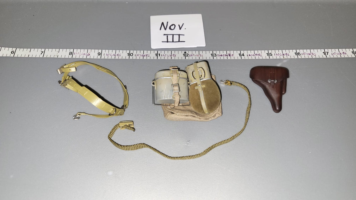 1/6 Scale WWII German Afrikakorps Field Gear Lot