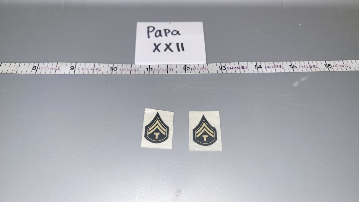 1/6 Scale WWII US  Rank Insignia
