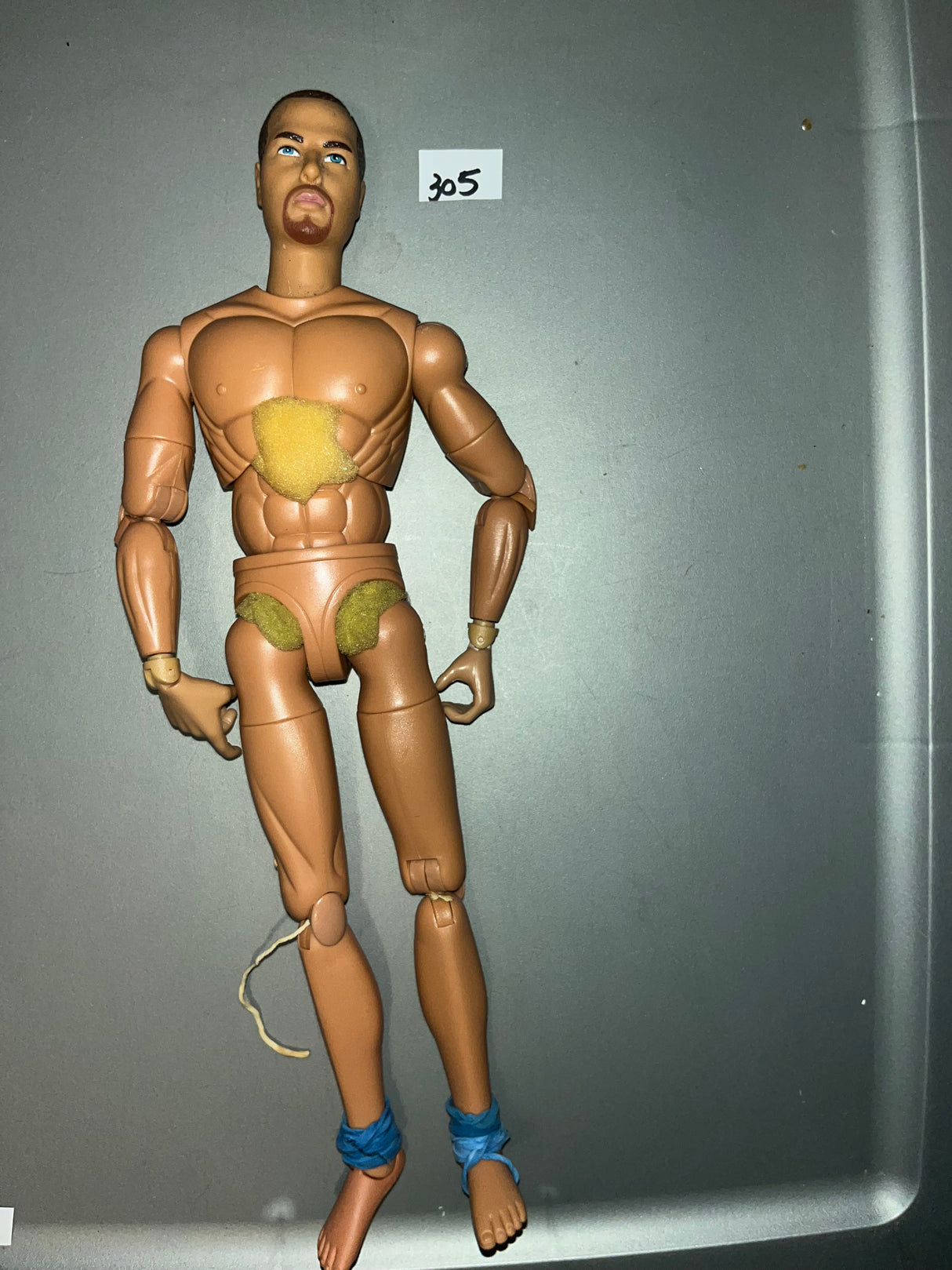 1/6 Scale Nude Power Team Figure