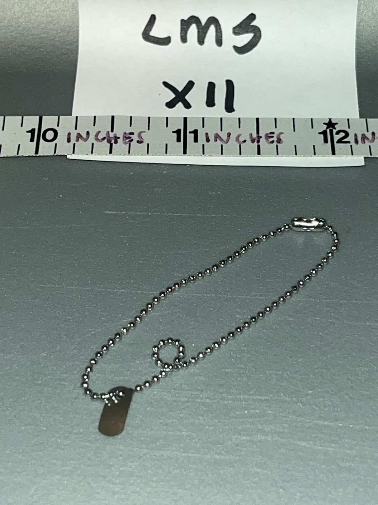 1/6 Scale Vietnam US Dog Tag - USMC Hue  - QORange