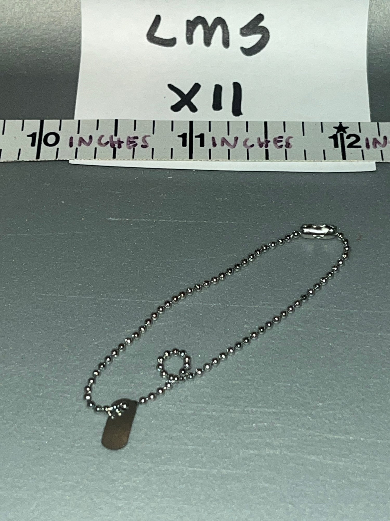 1/6 Scale Vietnam US Dog Tag - USMC Hue  - QORange