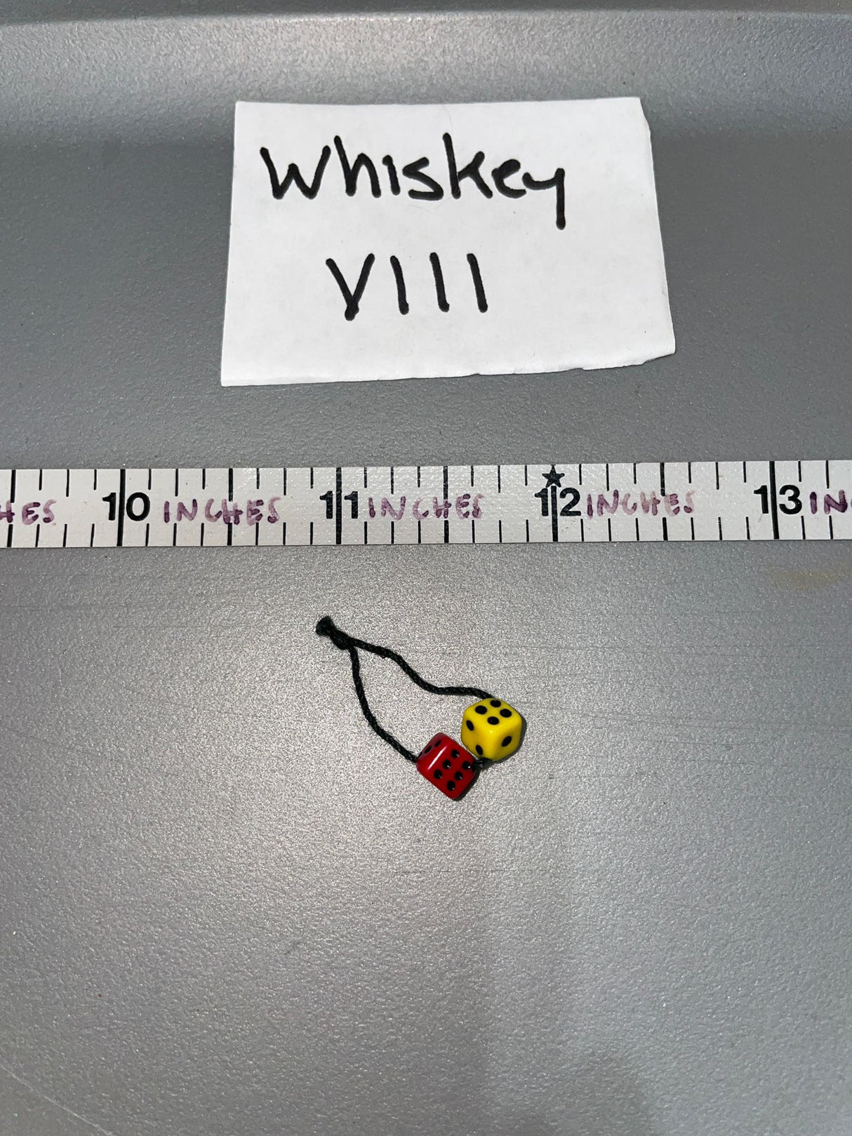 1:6 Scale Modern Era Civilian Car Mirror Dice