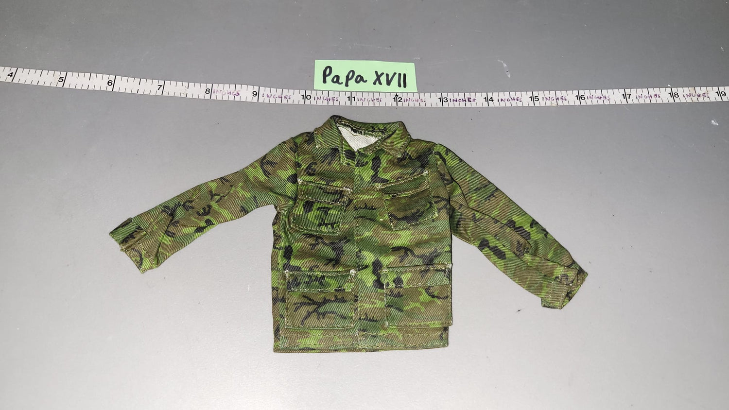 1/6 Scale Vietnam US ERDL Jungle Uniform Blouse