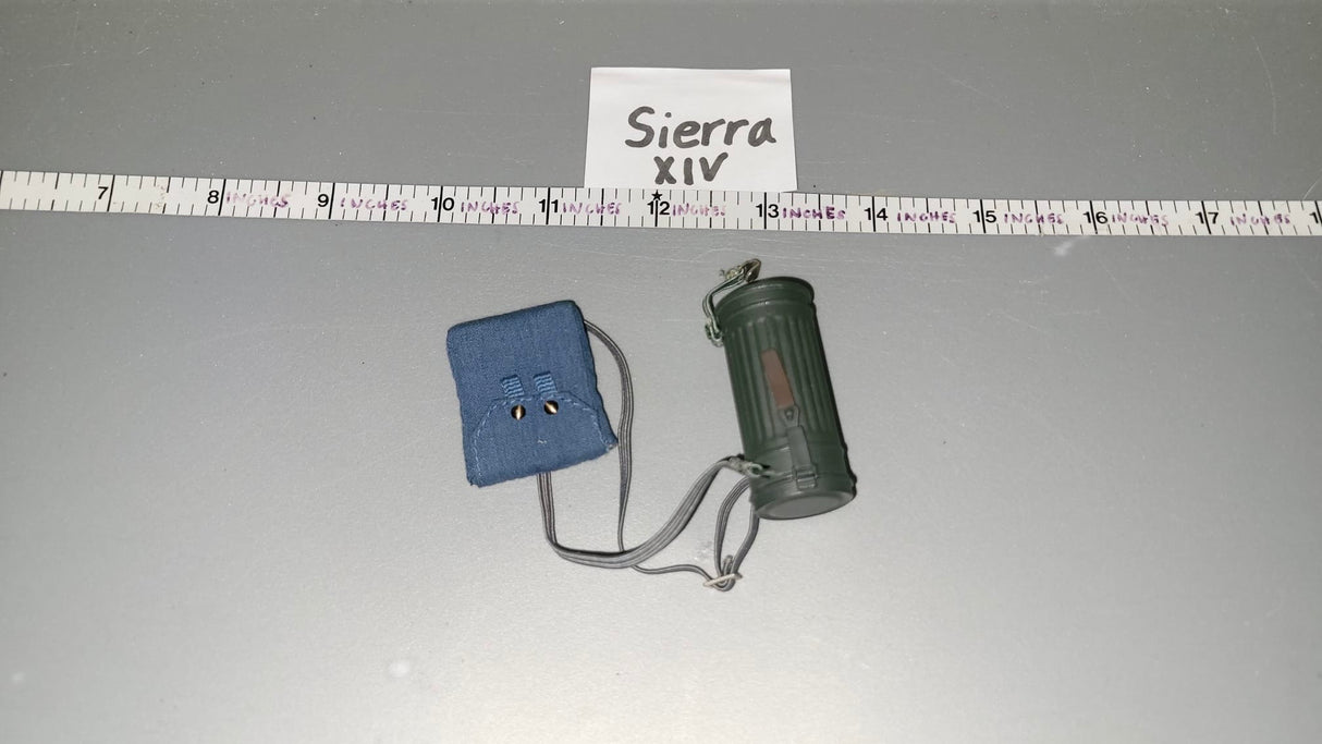 1/6 Scale WWII German Gas Mask Can - Luftwaffe