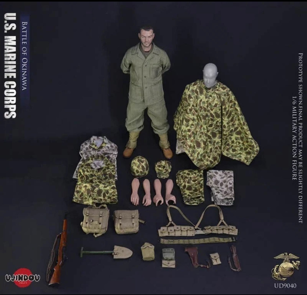 1/6 Scale WWII US Marine Figure - NIB Ujindou