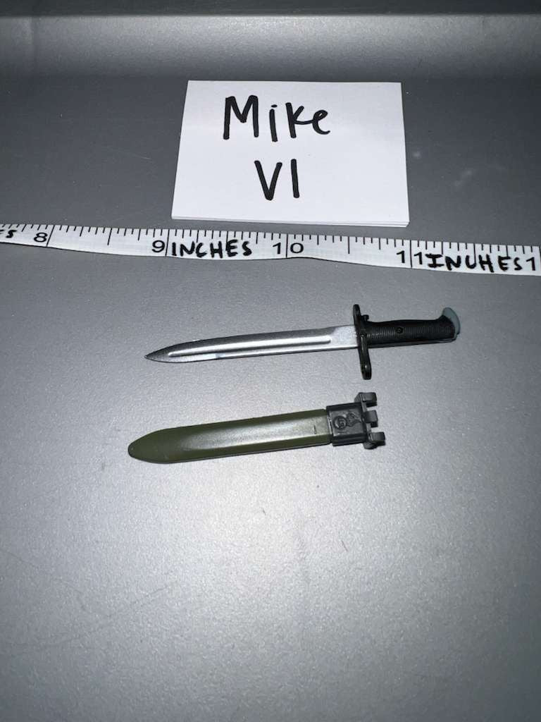 1/6 Scale WWII US M1 Bayonet and Sheath -