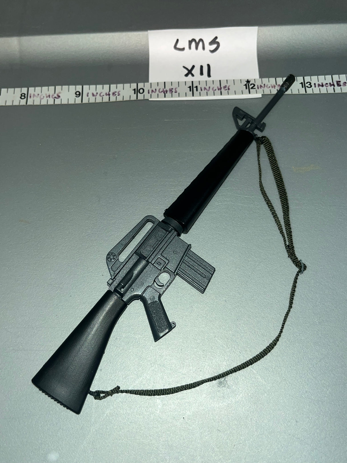 1/6 Scale Vietnam US M-16 Rifle  - USMC Hue  - QORange