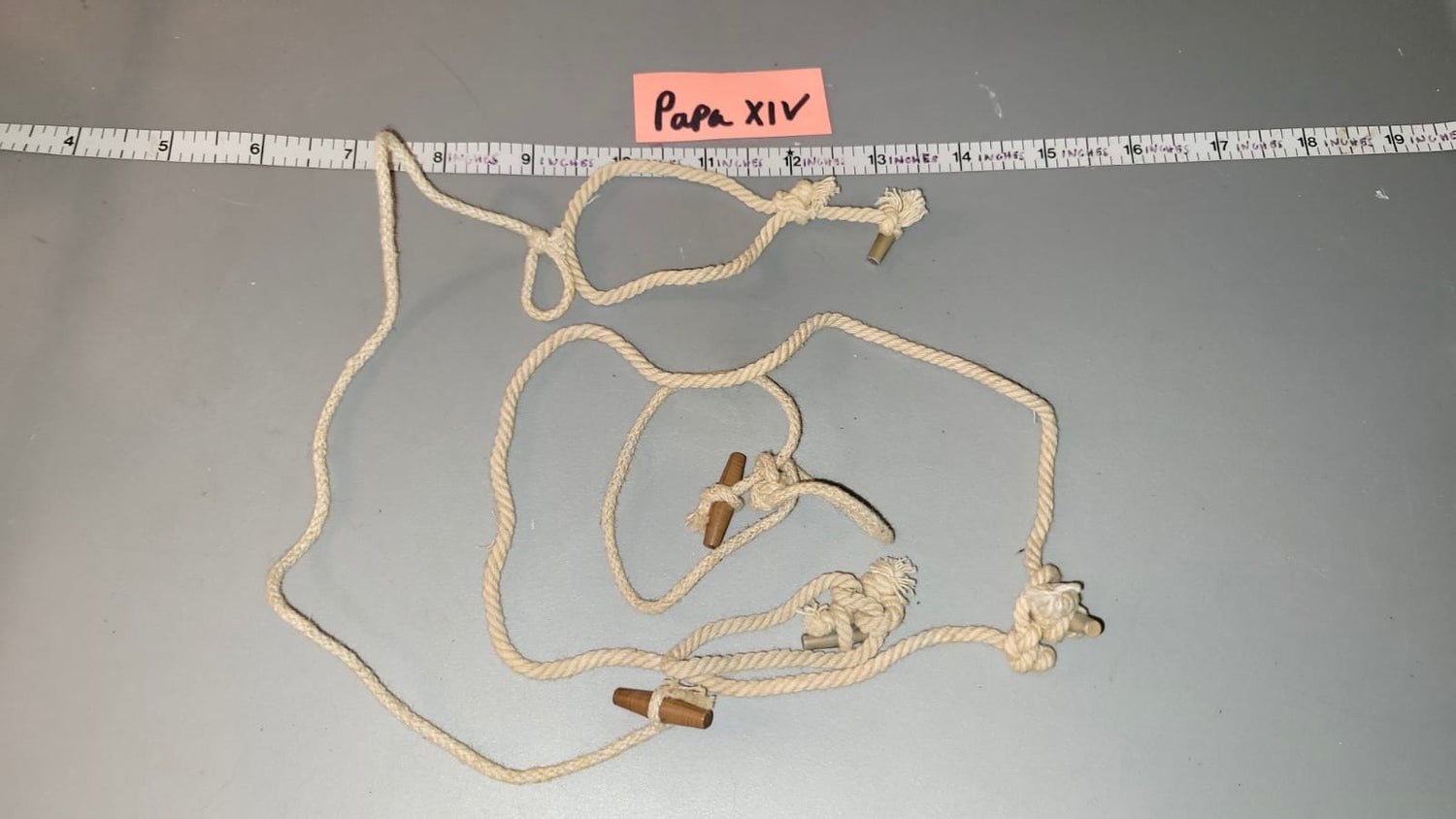 1:6 WWII British Toggle Rope Lot