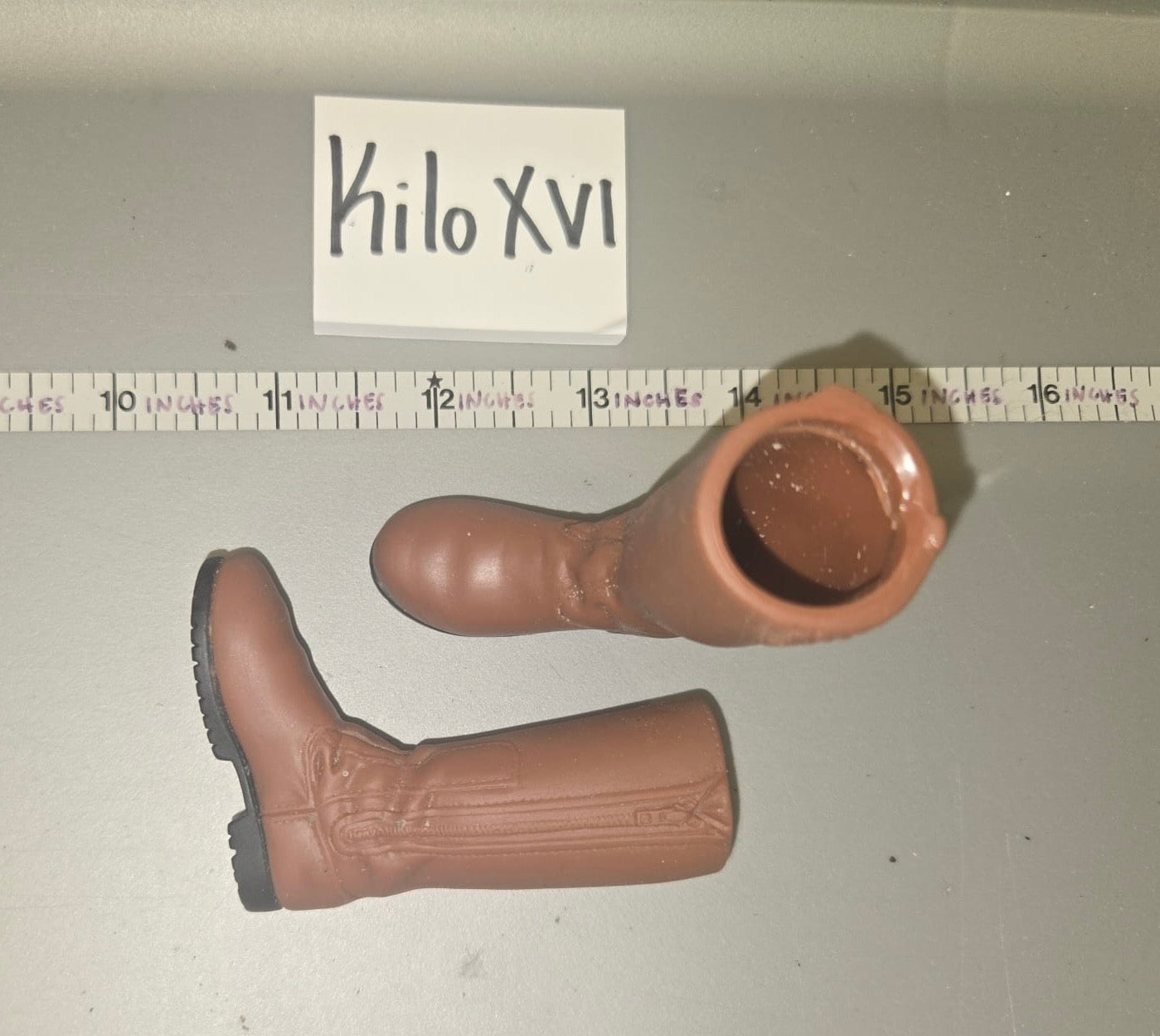 1/6 Scale Modern Era Police Motorcycle Boots