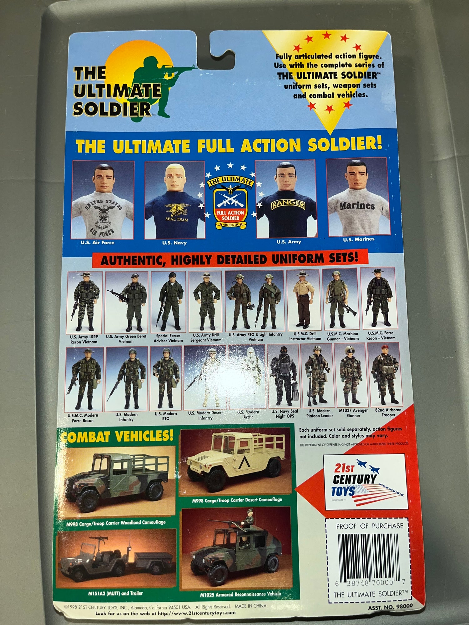 1/6 Scale Ultimate Soldier Ranger Basic Figure - NIB Uniform Set