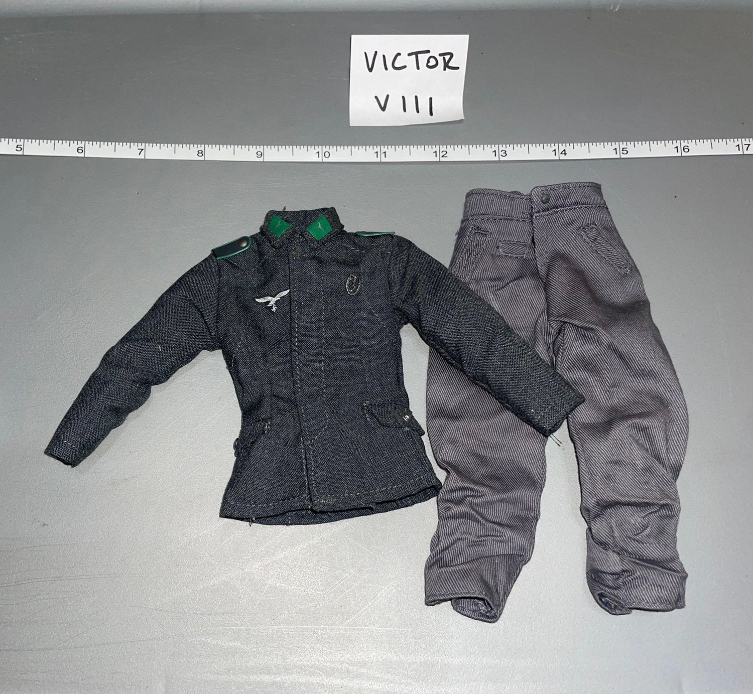 1/6 Scale WWII German Luftwaffe Field Division Uniform