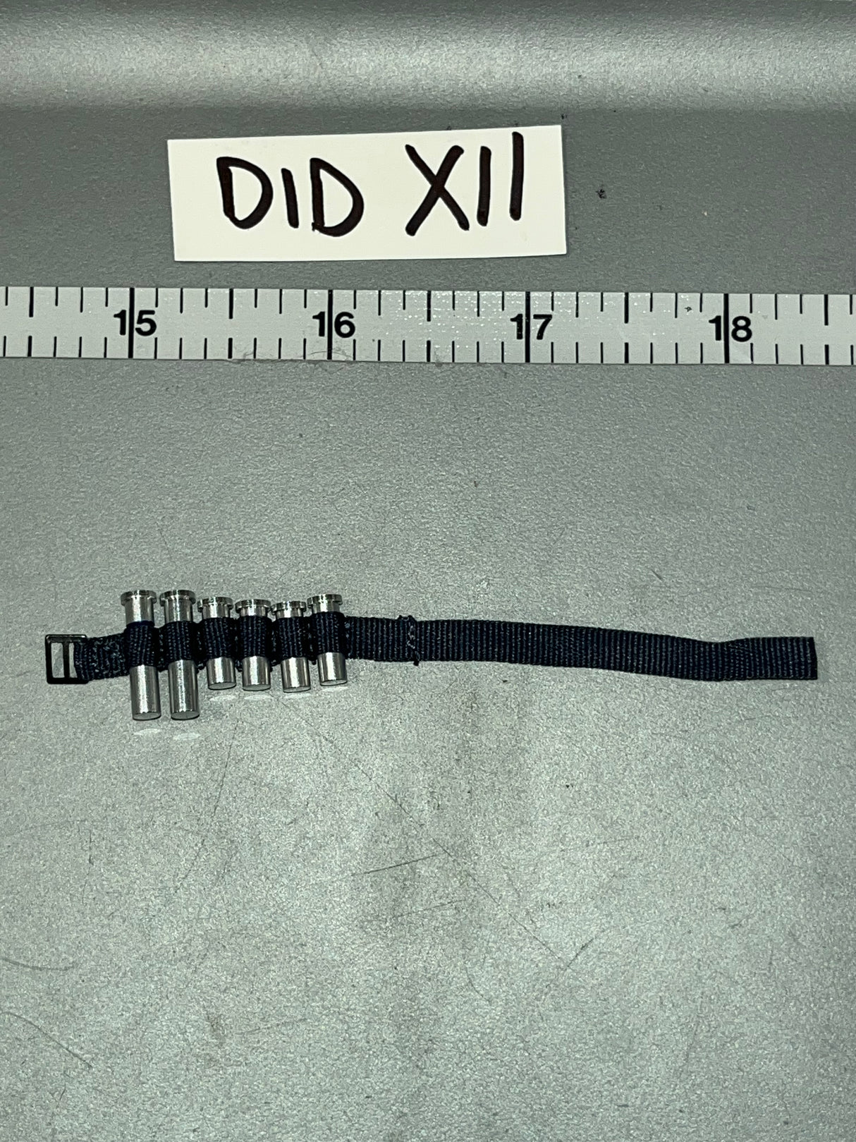 1/6 Scale WWII German Flare Gun Bandolier - DID Luftwaffe Galland