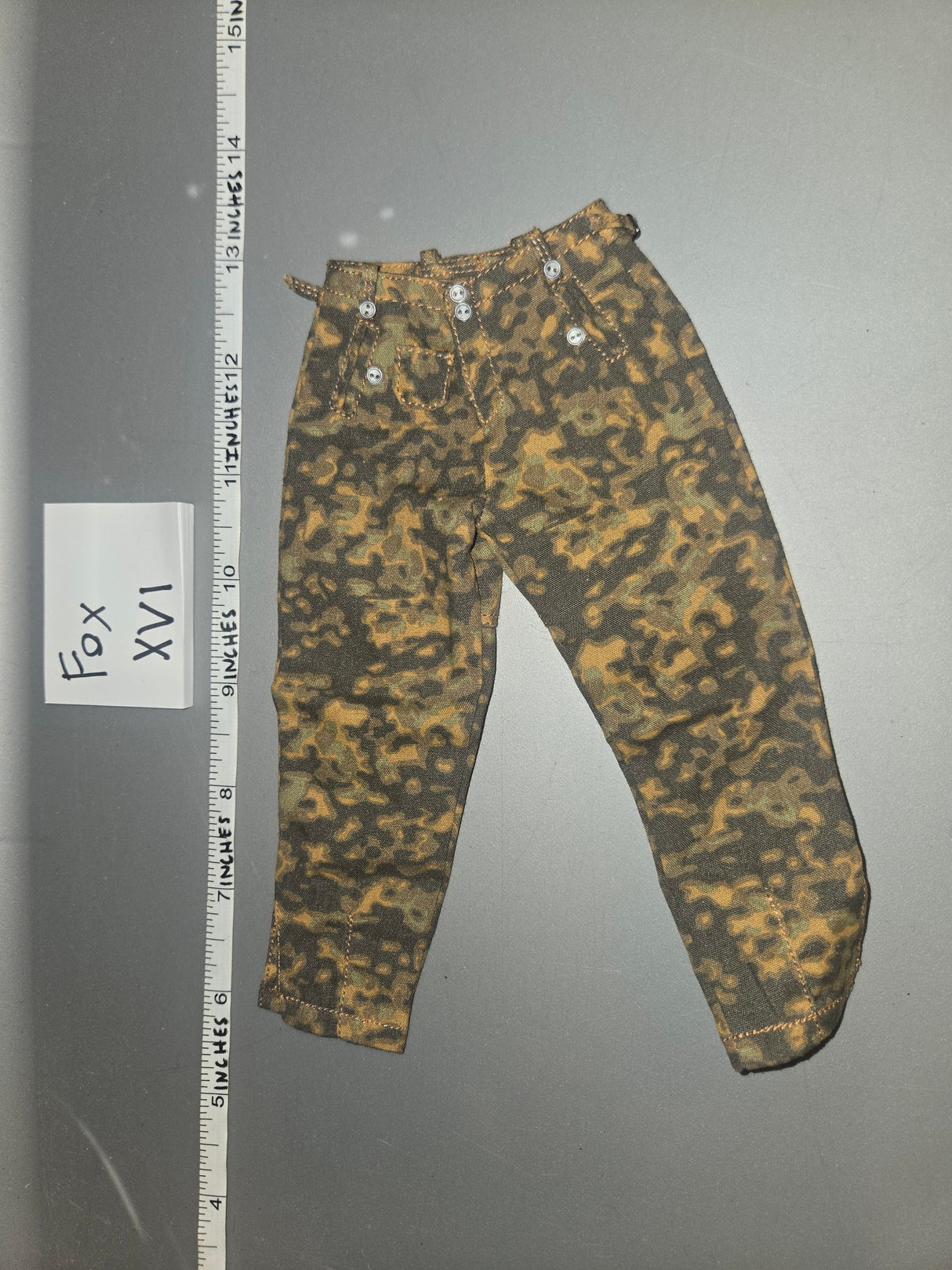 1/6 Scale WWII German Blurred Edge Camouflage Pants