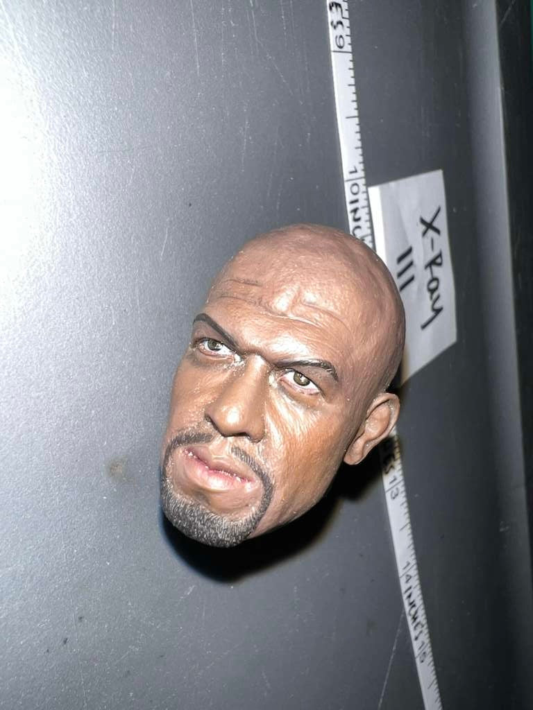 1:6 Scale Modern African American Black Civilian Head Sculpt -