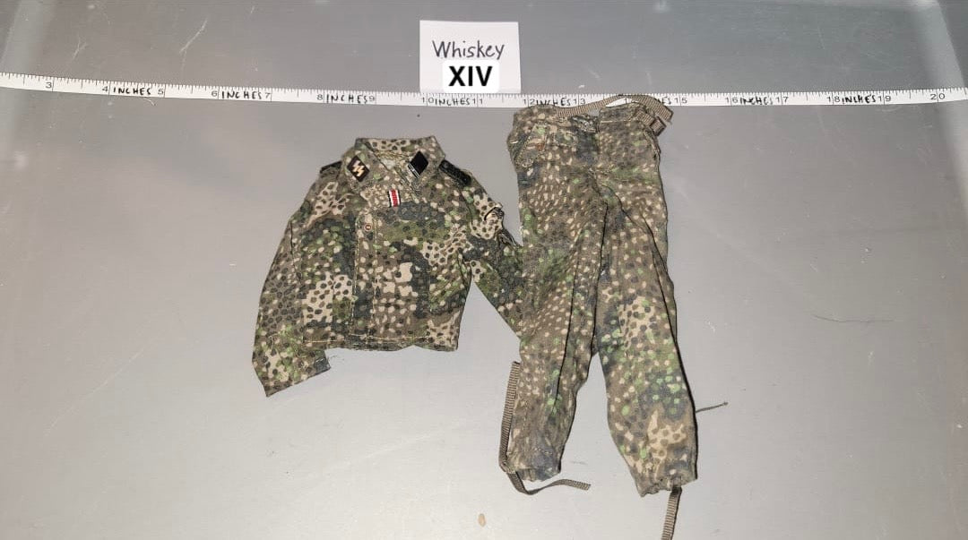 1/6 WWII German Pea Dot Tanker Tunic and Pants Uniform