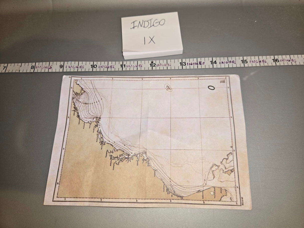 1:6 Scale WWII German Map