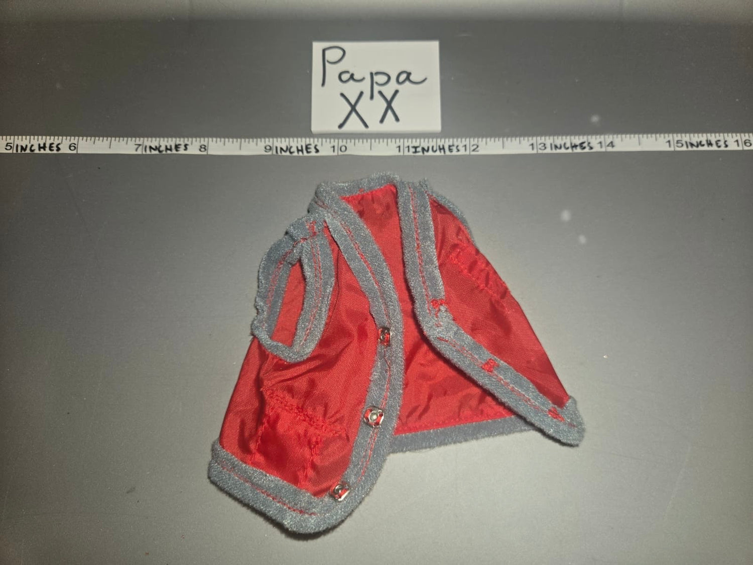 1/6 Scale Modern Era Crash Crew Firefighter Vest - Navy