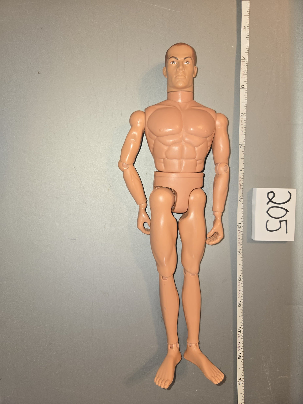 1/6 Scale Nude GI Joe Figure