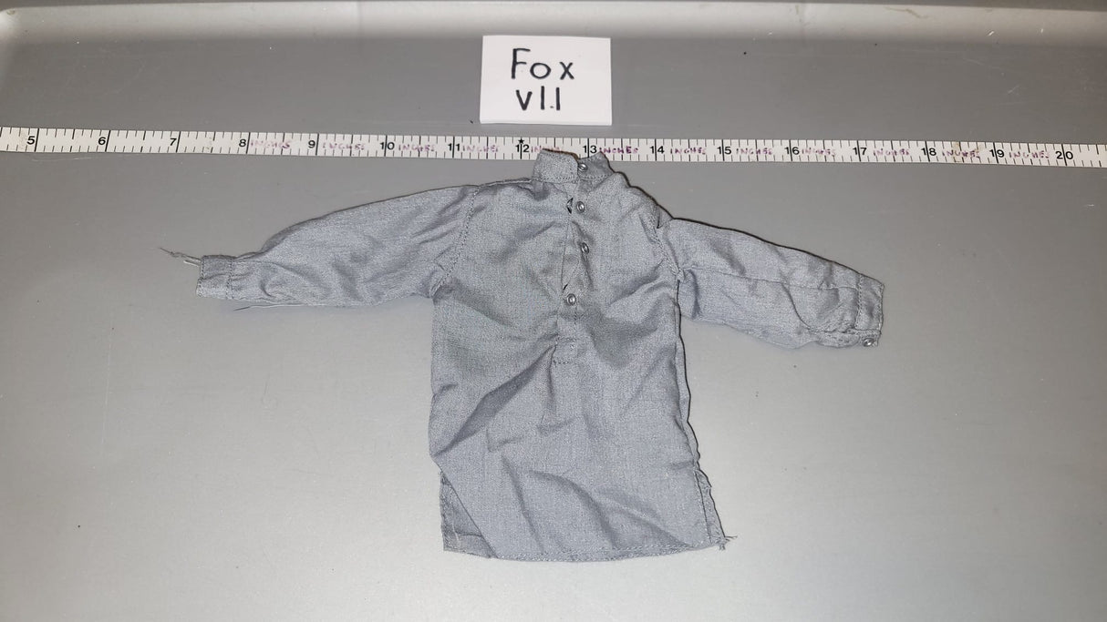 1/6 Scale WWII German Grey Work Shirt