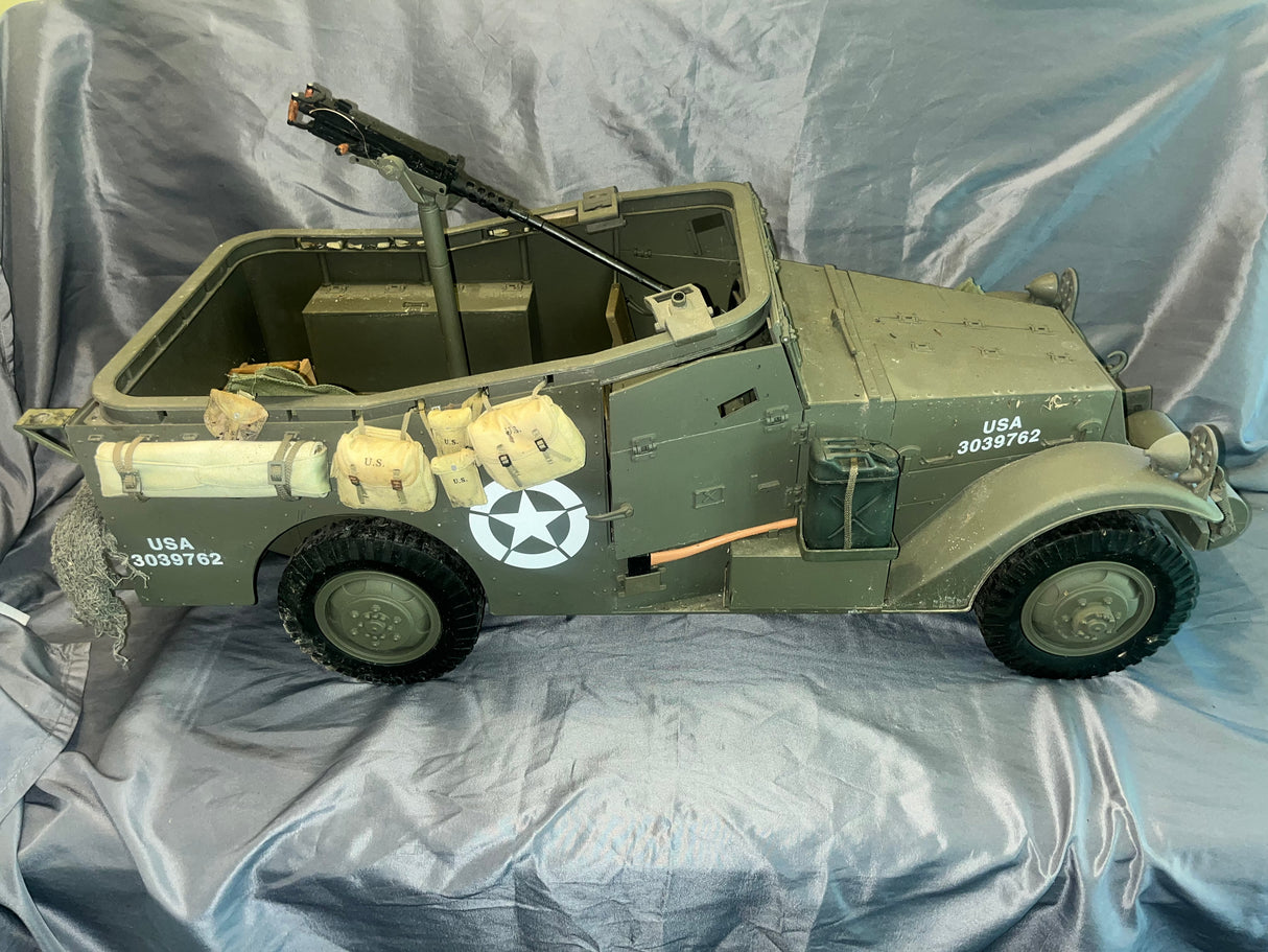 1/6 Scale WWII US White Scout Car - Ultimate Soldier - Weathered