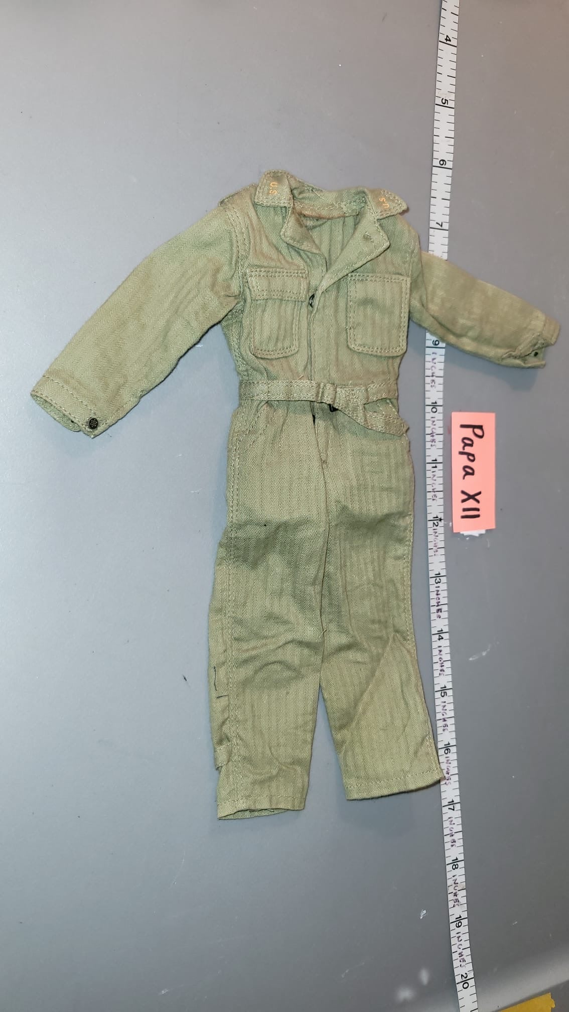 1:6 Scale WWII US Coveralls Armored Crewman