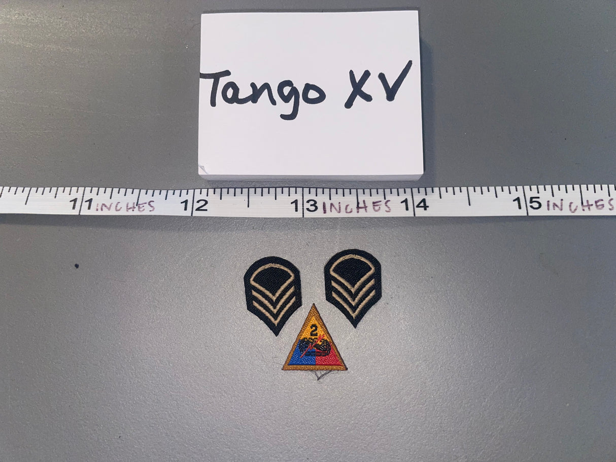 1/6 Scale WWII US Patch Lot