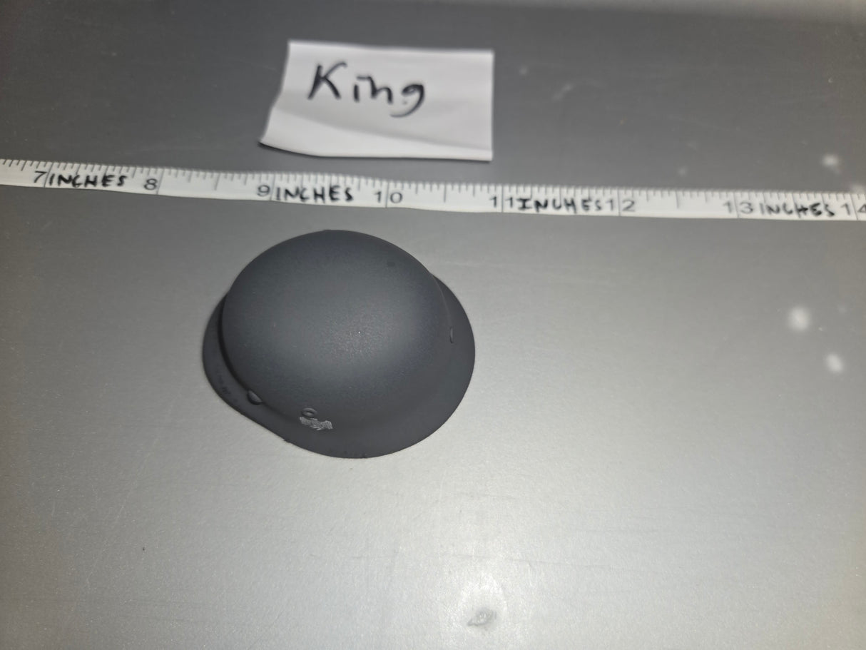1:6 Scale WWII German Metal Helmet - Alert Line
