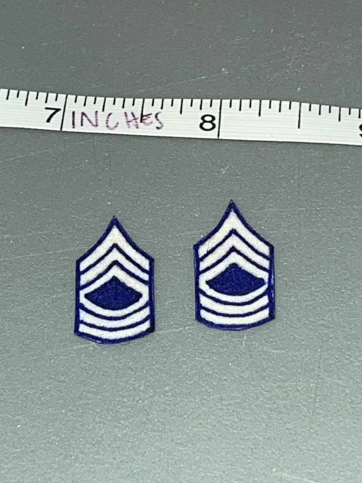 1/6 Scale WWII US Rank Patch Set - ZA Exclusive