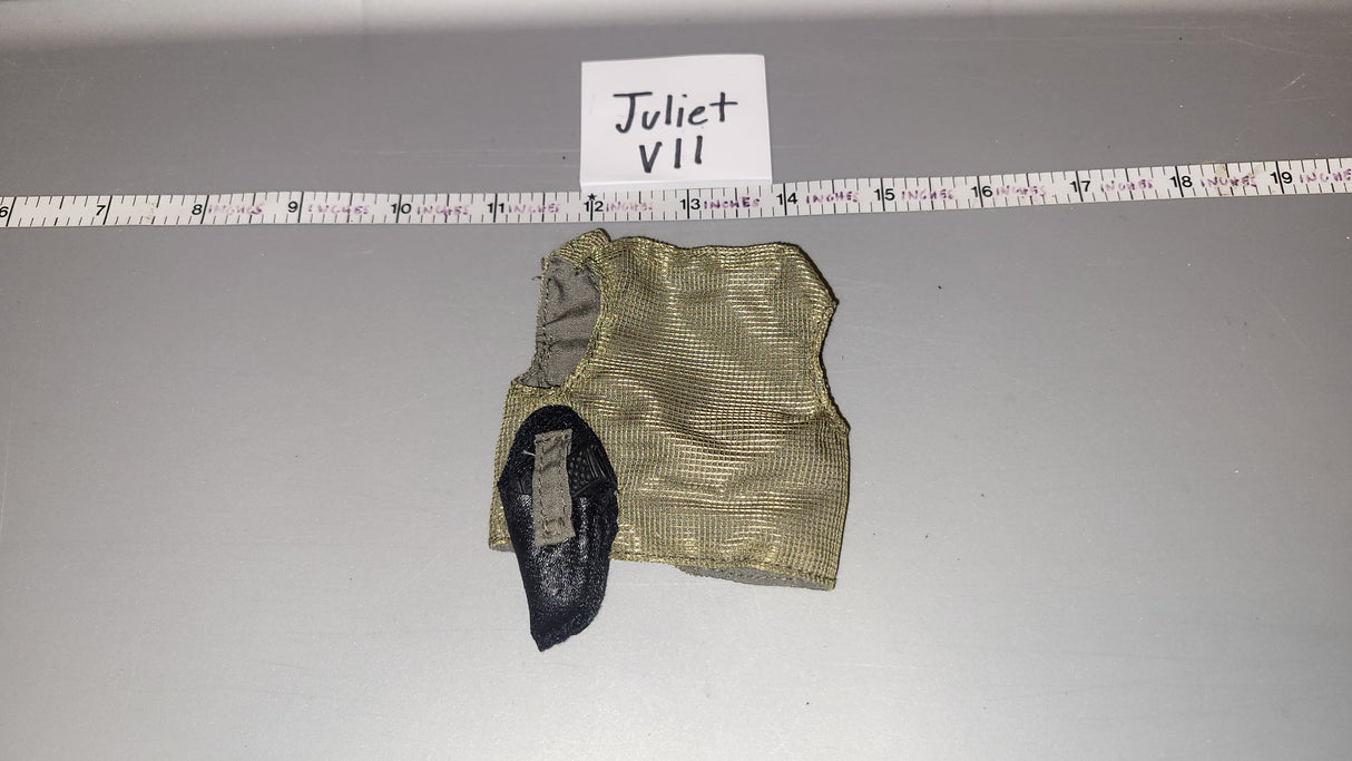 1/6 Scale Modern Female Helicopter Pilot Flight Vest