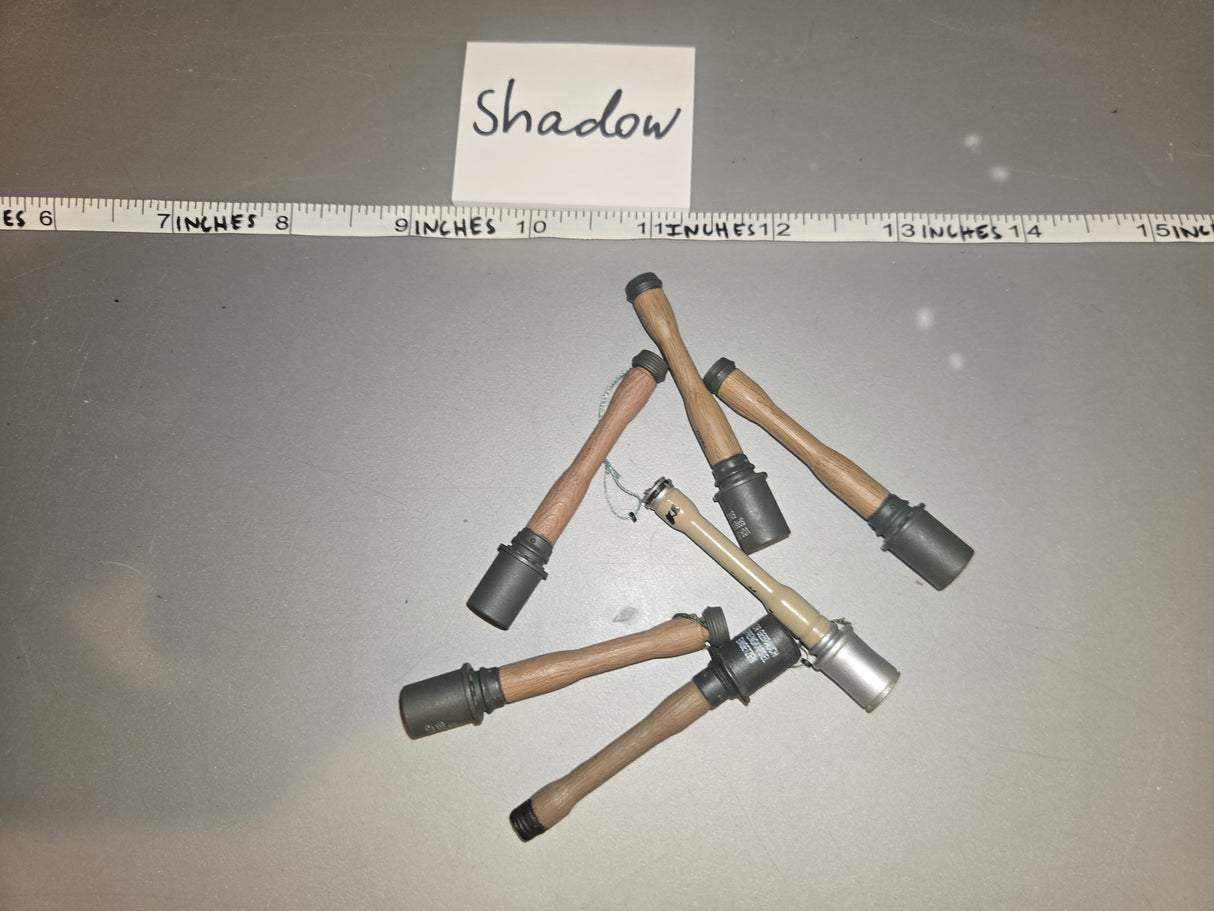 1/6 WWII German Grenade Lot
