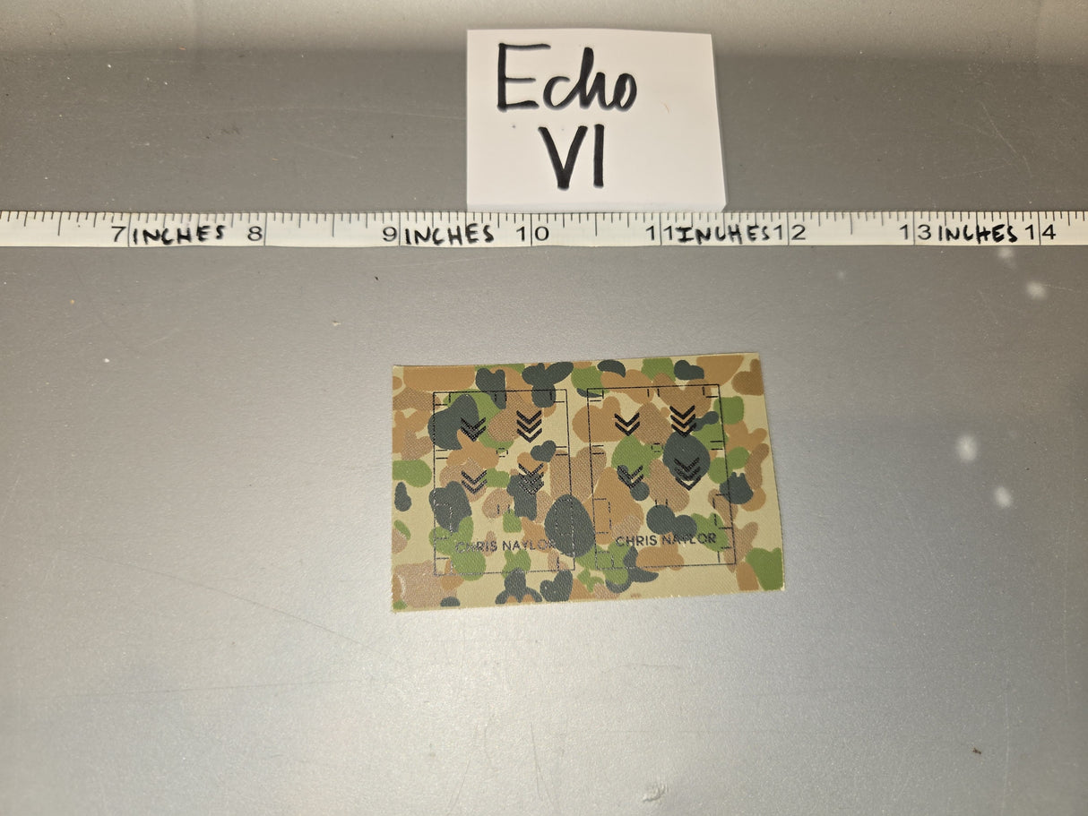 1/6 Scale Modern Australian Patches