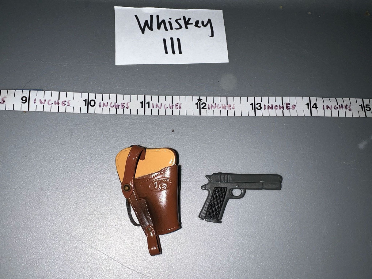 1/6 Scale WWII US .45 Pistol and Shoulder Holster
